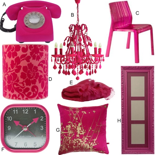 Pink Home Decor Accessories